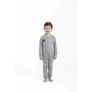 BUĞZ Oil Company Gri Unisex Çocuk Tulum