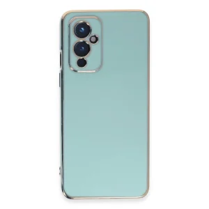 BUĞZ One Plus 9 Kılıf Volet Silikon - Açık Yeşil