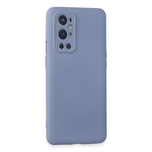 BUĞZ One Plus 9 Pro Kılıf Nano İçi Kadife Silikon - Mor