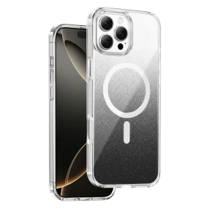 BUĞZ Onegif  İphone 16 Pro Max Sora Simli Magsafe Kapak - Siyah