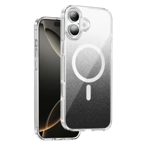 BUĞZ Onegif  İphone 16 Sora Simli Magsafe Kapak - Siyah