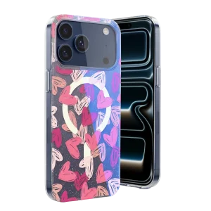 BUĞZ Onegif  İphone 17 Pro Max/18 Pro Max Desina Magsafe Kapak  - Desen 6