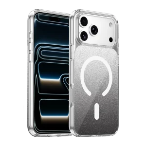 BUĞZ Onegif  İphone 17 Pro Max/18 Pro Max Sora Simli Magsafe Kapak - Siyah