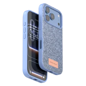 BUĞZ Onegif  İphone 18 Pro Bright Simli Kapak - Mavi