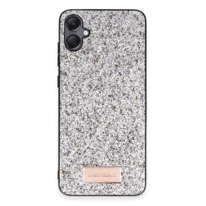 BUĞZ Onegif  Galaxy A05 Bright Simli Kapak - Gümüş
