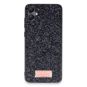 BUĞZ Onegif  Galaxy A05 Bright Simli Kapak - Siyah