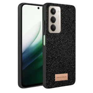 BUĞZ Onegif Xiaomi Redmi 15 4g Bright Simli Kapak - Siyah