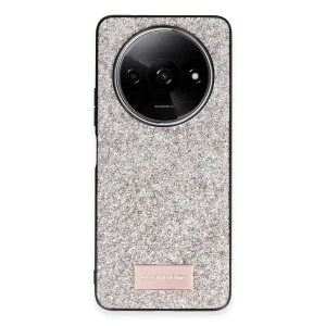 BUĞZ Onegif Xiaomi Redmi A3 4g Bright Simli Kapak - Gold