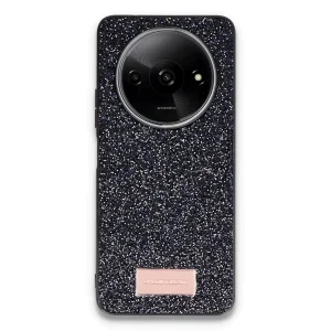 BUĞZ Onegif Xiaomi Redmi A3 4g Bright Simli Kapak - Siyah