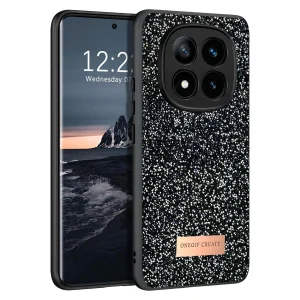 BUĞZ Onegif Xiaomi Redmi Note 14 Pro 4g Bright Simli Kapak - Siyah