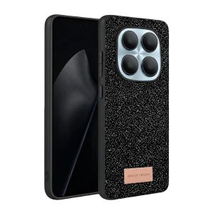 BUĞZ Onegif Xiaomi Redmi Note 15 Pro 5g Bright Simli Kapak - Siyah