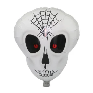 BUĞZ Örümcek Ağ Desenli İskelet Folyo Balon