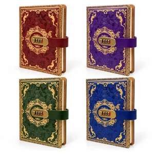 BUĞZ Özel Tasarım Şifreli Deri Defter  Alk3953