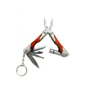 BUĞZ P 1172 Ahşap Mini Çok Amaçlı Pense / Çakı 7cm - Ahşap Metal Sap (multitool)