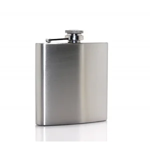 BUĞZ Paslanmaz Çelik 6 Oz Tekli Matara Alk45