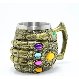 BUĞZ Paslanmaz Çelik Thanos Eli Kupa Bardak  Alk1013