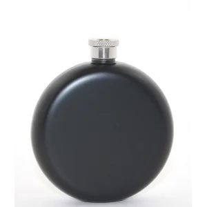 BUĞZ Paslanmaz Çelik Yuvarlak 5 Oz Tekli Matara Alk2678