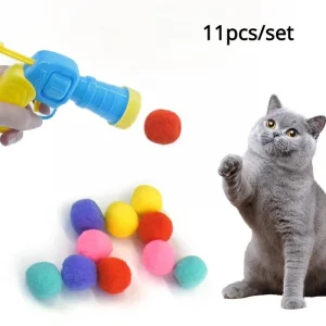 BUĞZ Peluş Top Atan İnteraktif Kedi Oyuncağı