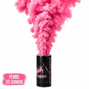 BUĞZ Pembe Renk Sis Bombası Pembe Duman 1 Adet