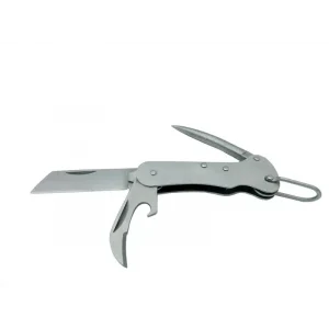 BUĞZ Pk 153 Gümüş Gemici Çakı 9,5 Cm - Metal Sap, Manuel