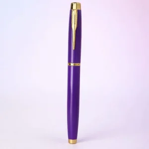 BUĞZ Premium Mor Metal Roller Kalem