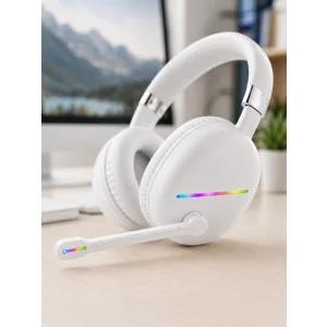 BUĞZ RGB BEYAZ KULAKLIK MAX-17 - BUĞZ