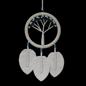 BUĞZ Rüya Kovan Hayat Ağacı Dream Catcher Ekru