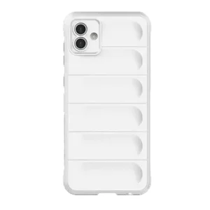 BUĞZ Galaxy A05 Kılıf Optimum Silikon - Krem
