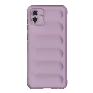 BUĞZ Galaxy A05 Kılıf Optimum Silikon - Mor