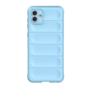 BUĞZ Galaxy A05 Kılıf Optimum Silikon - Sky Blue