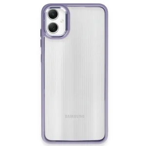 BUĞZ Galaxy A05 Kılıf Power Silikon - Lila