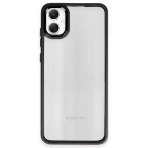BUĞZ Galaxy A05 Kılıf Power Silikon - Siyah