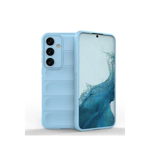 BUĞZ Galaxy S24 Kılıf Optimum Silikon - Sky Blue