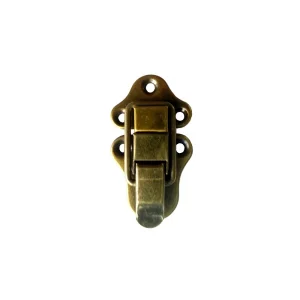 BUĞZ Sandık, Kutu Klipsi, Ön Kilidi - 72x40mm, Antik, 1 Adet