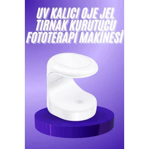 BUĞZ Seyehat Tipi Mini Oje Kurutucu Ultraviole Mor Işık Protez Tırnak Kurutucu - BUĞZ