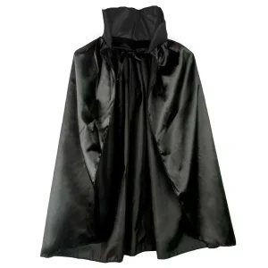 BUĞZ Siyah Renk Yakalı Halloween Pelerini 90 Cm