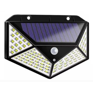 BUĞZ Solar Hareket Sensörlü Duvar Lambası 100 Led
