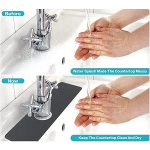 BUĞZ Su Emici Sihirli Lavabo Kenar Matı