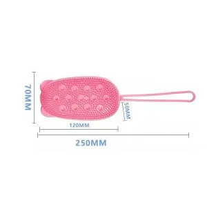 BUĞZ Süngerli Silikon Banyo Kesesi