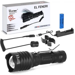 BUĞZ Tg-10 Şarjlı Profesyonel Av Feneri  Wt-620