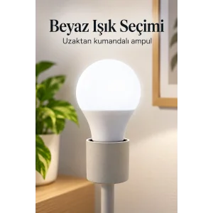 BUĞZ Uzaktan Kumandalı RGB LED Ampul - BUĞZ