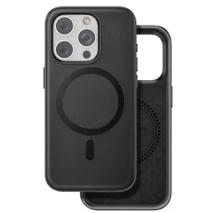 BUĞZ Venco  İphone 15 Pro Max Puskas Magsafe Kapak - Siyah