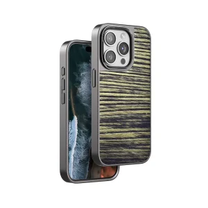 BUĞZ Venco  İphone 15 Pro Max Wave Kapak - Koyu Kahve