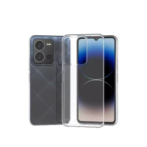 BUĞZ Vivo Y35 Kılıf Lüx Şeffaf Silikon