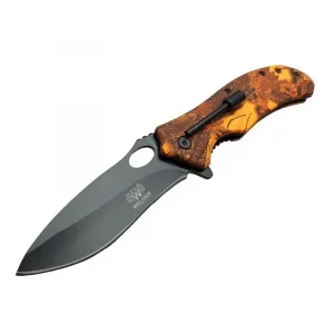 BUĞZ Wd-503-2 Kamp Çakısı 21 Cm - Magnezyum Çubuklu (fire Ter), Plastik Sap