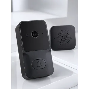 BUĞZ Wi-Fi Akıllı Görüntülü Kapı Zili | HD Kamera, Gece Görüşü ve Telefon Bildirimli - BUĞZ