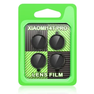 BUĞZ Xiaomi Mi 14t Pro Raze Metal Kamera Lens - Siyah
