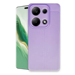 BUĞZ Xiaomi Redmi Note 13 Pro 4g Kılıf Auto Focus Kapak - Lila