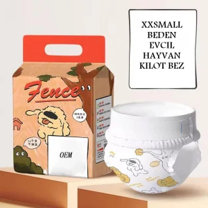 BUĞZ XXSmall Beden Evcil Hayvan Kilot Bez - Ultra Emici - Hızlı Kuruyan