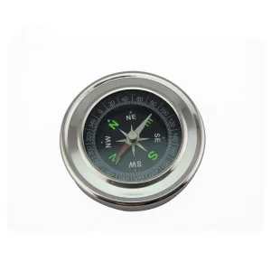 BUĞZ Yuvarlak Metal Kasa Dayanıklı Pusula 60mm